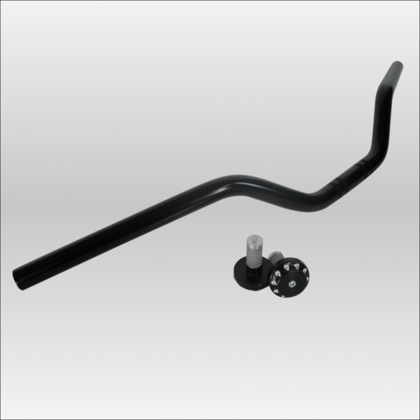 DUCATI �X�N�����u���[�p�A���~�o�[�n���h�� �u���b�N